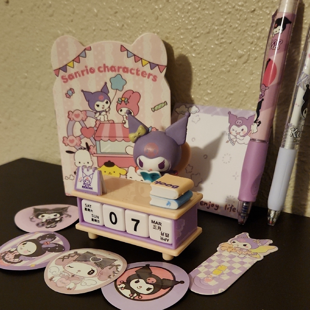 Kuromi Calendar Figure Set #17